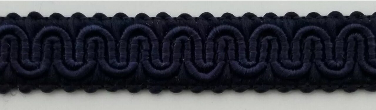 1/2" Scroll Braid Gimp w/ Backing - 10 Continuous Yards - Many Color Options!